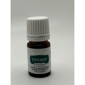 Young Living Essential Oils PEPPERMINT Vitality 5ml NEW/SEALED 100% Pure Therape